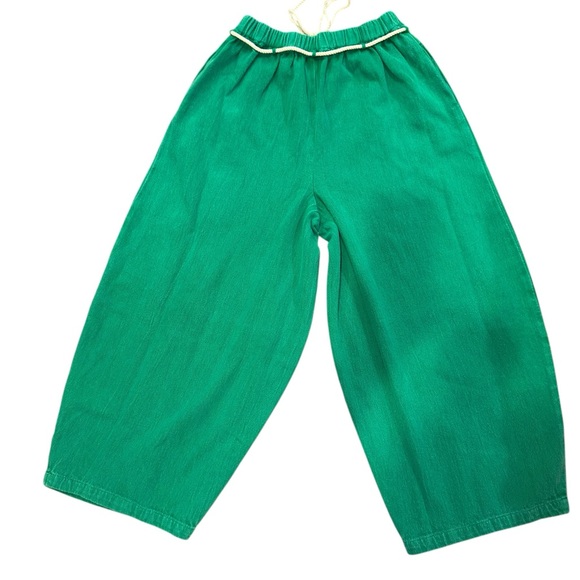 FREE PEOPLE WOMEN’S BARREL/PARACHUTE PANTS W/SIDE POCKET 100% cotton NWOT - Picture 2 of 5